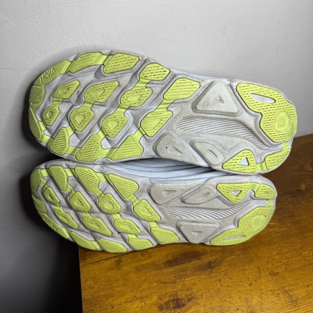 Hoka Clifton 9 Running Shoes Womens Size 11 D Wide Blue Grey 1132211 GLLS - Picture 5 of 6